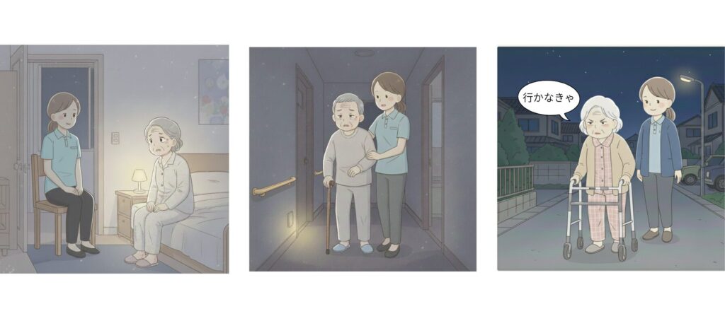 夜間早朝の支援