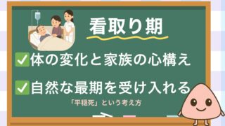 看取り期の体の変化と家族の心構え──辛い食事対応をやめ自然な最期を受け入れるために