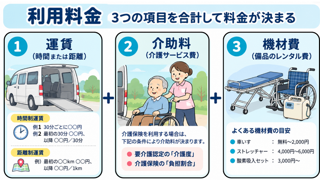 介護タクシー料金