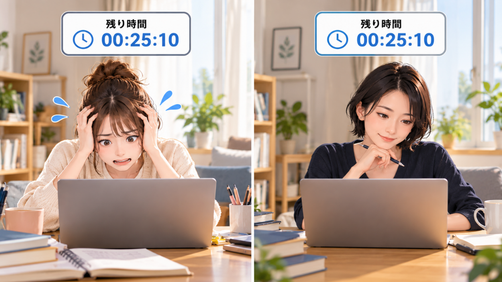 テストの反応