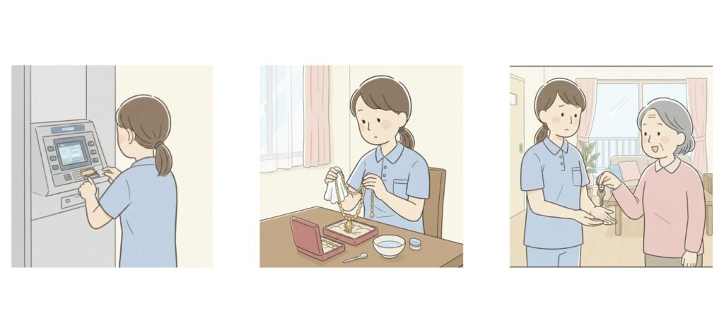 貴重品の取り扱い