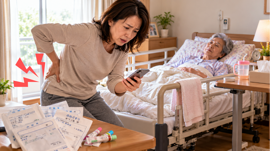 介護者が腰を痛めた今すぐヘルパーが必要