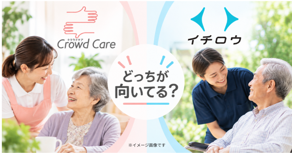 クラウドケアとイチロウの違い