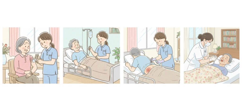 専門的な看護業務