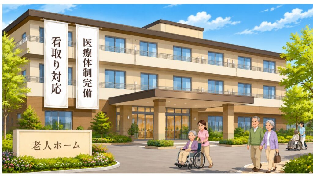 医療対応・看取り対応でも安心できない