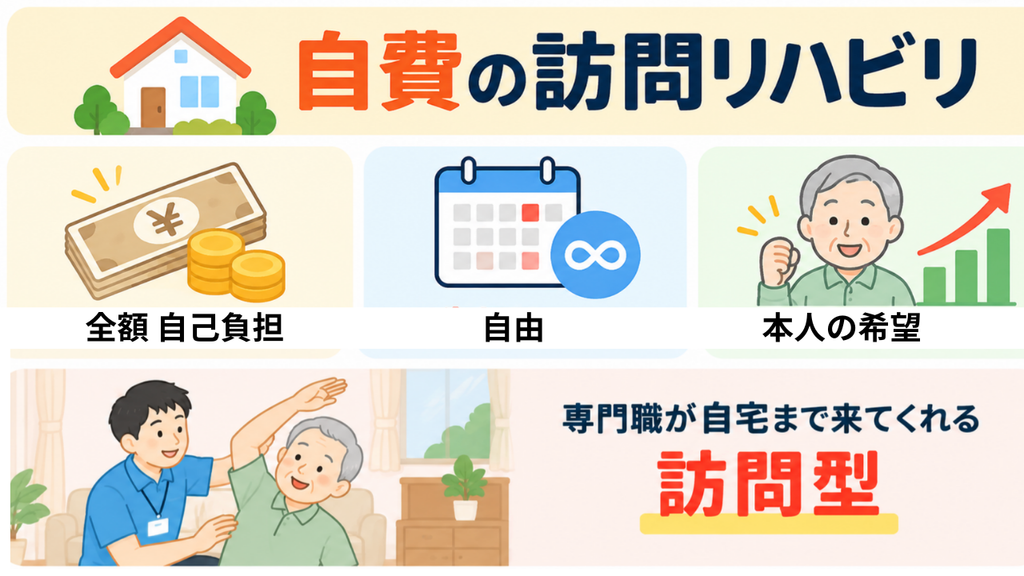 自費の訪問リハビリ